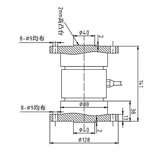 LZ-ZS4柱式称重传感器